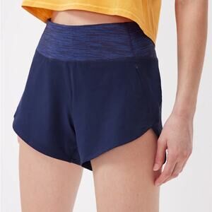 Outdoor Voices NWT Navy Hudson Running Shorts 4” size XXL